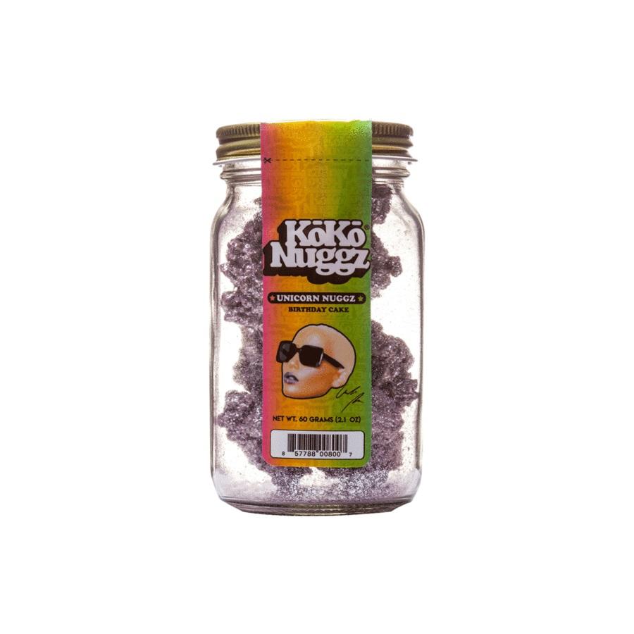 Unicorn Amber Rose Offical - Birthday Cake KoKo Nuggz (2.1 oz Jars)