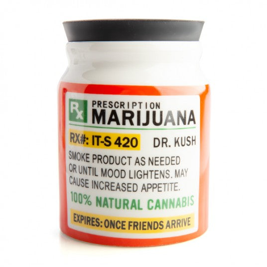 Prescription Marijuana Storage Jar (Large)