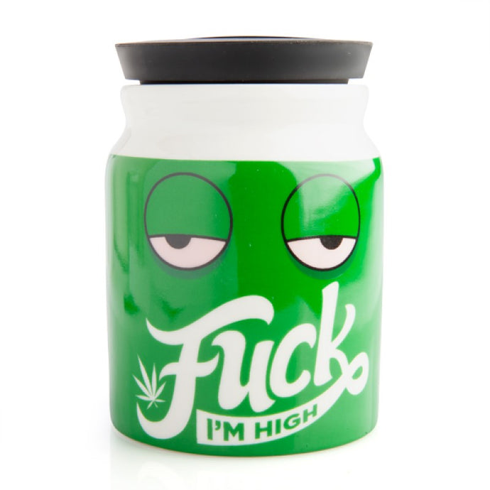 F*ck I'm High Storage Jar (Large)