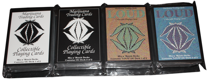 EXCLUSIVE CANNABIS TRADING CARDS SET 2 of 2 - OG DECK First release in Australia